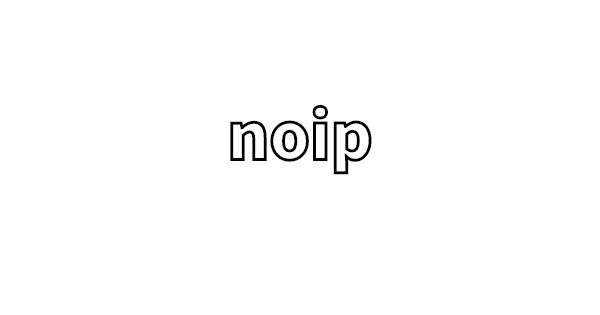 noipの登録と自動更新のメモ